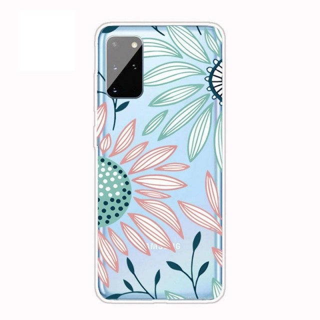 Fashion TPU Deksel for Samsung Galaxy S20 - Blomster
