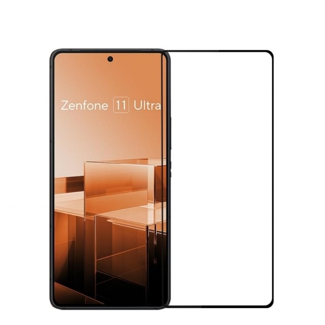 MOFI herdet glass skjermbeskytter Asus Zenfone 11 Ultra 5G svart kant