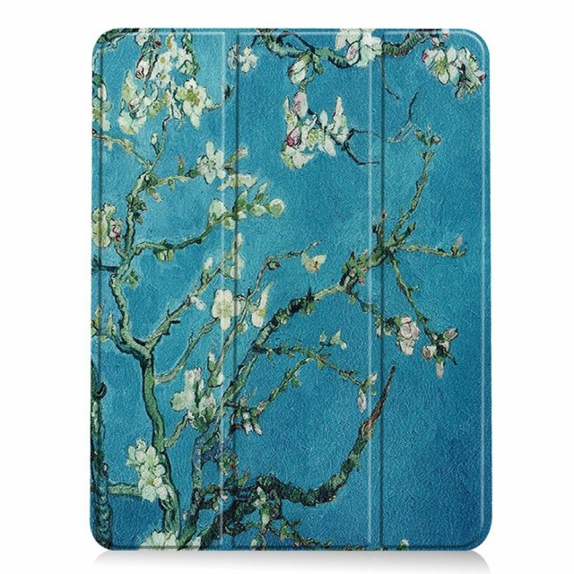 Deksel Tri-Fold Smart iPad Air 4/5/6 (2020/2022/2024/2025) - Blomster