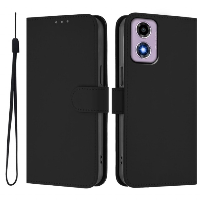 Lommebok deksel for Motorola Moto E14 svart