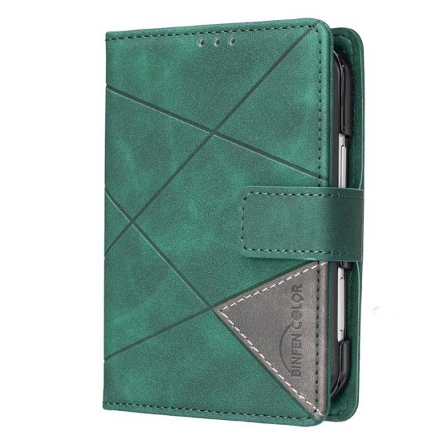 Binfen Lommebok deksel Stitching for iPhone Duo