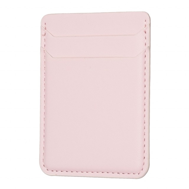 Kortlomme for Mobil PU-Lær rosa