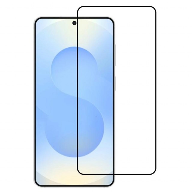 Herdet glass skjermbeskytter heldekkende Galaxy S26+ plus 5G svart kant