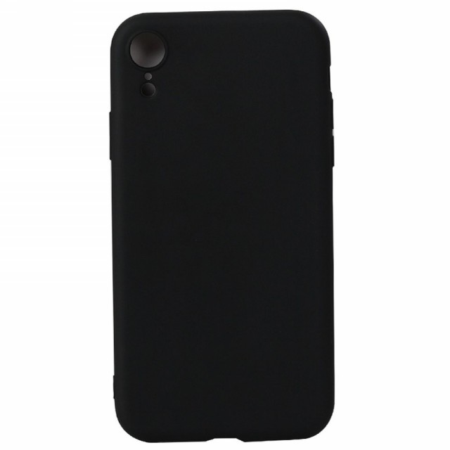 Tech-Flex TPU Deksel Frosted til iPhone XR svart