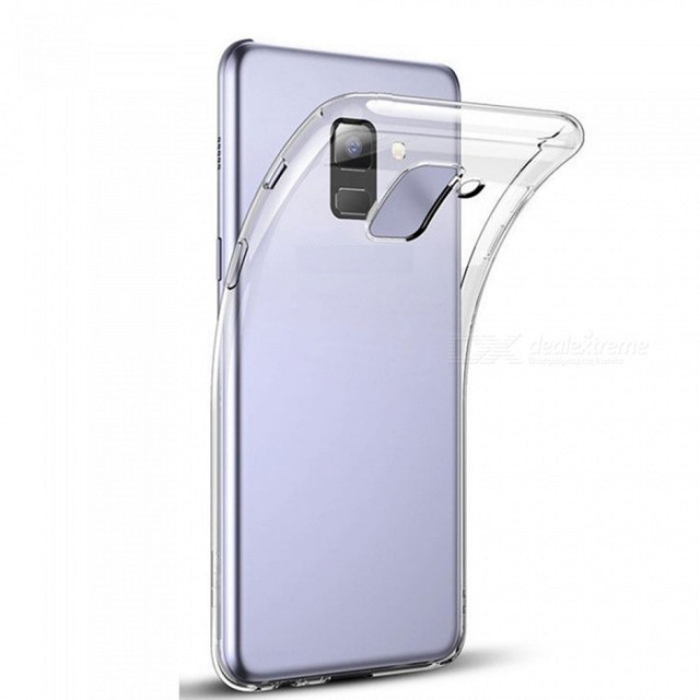 Tech-Flex TPU Deksel for Galaxy J6 (2018) Gjennomsiktig