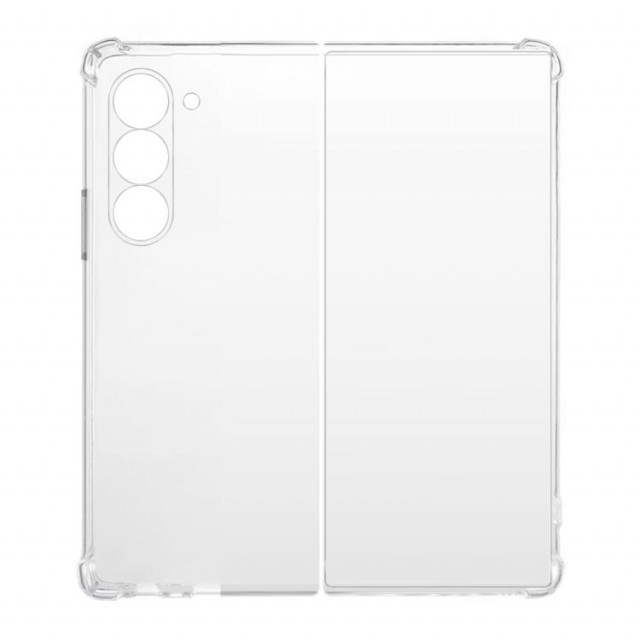 Kalebol Støtsikkert TPU Deksel Samsung Galaxy Z Fold 7 5G Gjennomsiktig