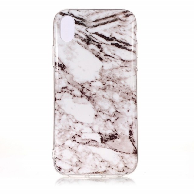 Fashion TPU Deksel for iPhone XR - Marmor