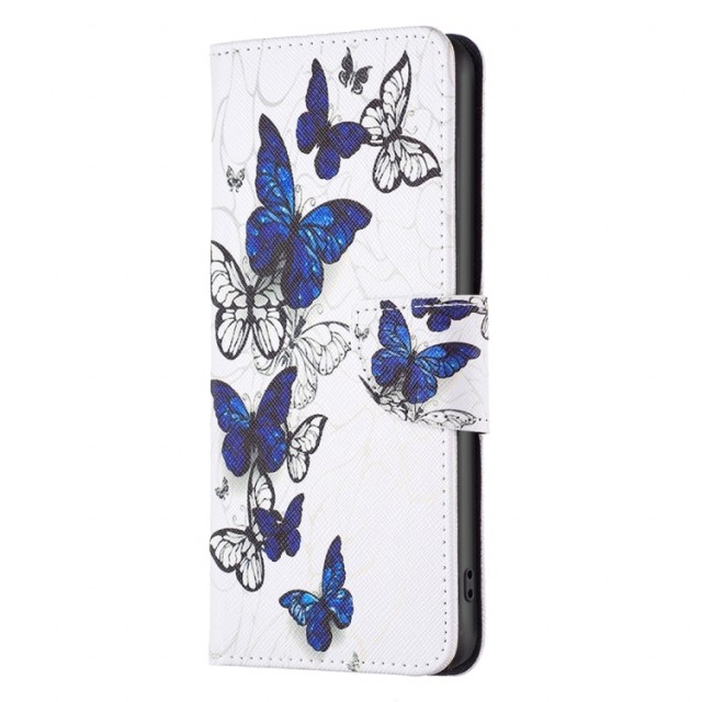 Lommebok deksel til Samsung Galaxy S24 5G - Butterfly