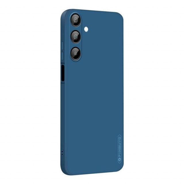 PINWUYO Liquid TPU-deksel Samsung Galaxy A17 blå