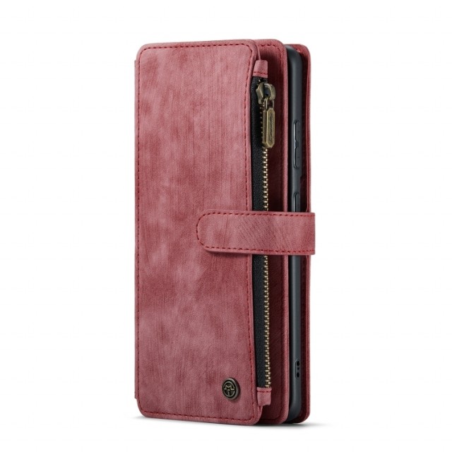CaseMe multifunksjonell Lommebok deksel Samsung Galaxy S20+ plus rød