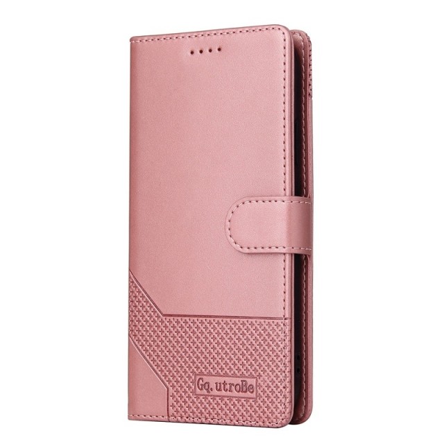 Lommebok deksel for iPhone 13 Mini mønster Roségull