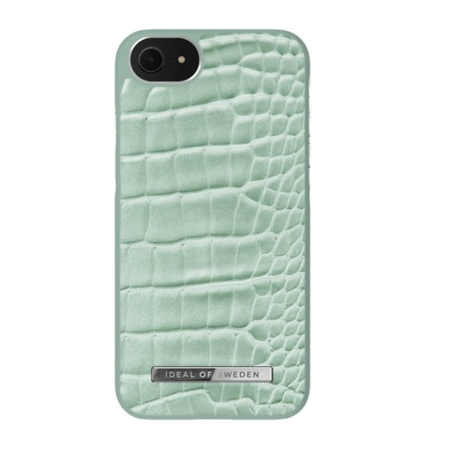 iDeal of Sweden iPhone 6/6s/7/8/SE (2020/2022) Atelier Case Mint Croco