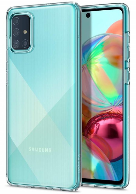 Tech-Flex TPU Deksel for Samsung Galaxy A71 Gjennomsiktig