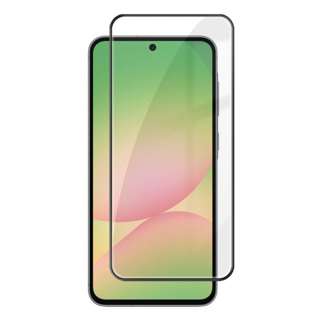 Kalebol herdet Glass skjermbeskytter Samsung Galaxy A57 5G svart kant