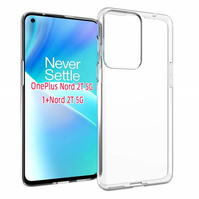 Tech-Flex TPU Deksel for OnePlus Nord 2T 5G gjennomsiktig