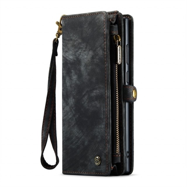 CaseMe 2-i-1 Lommebok deksel Samsung Galaxy S26 Ultra 5G svart