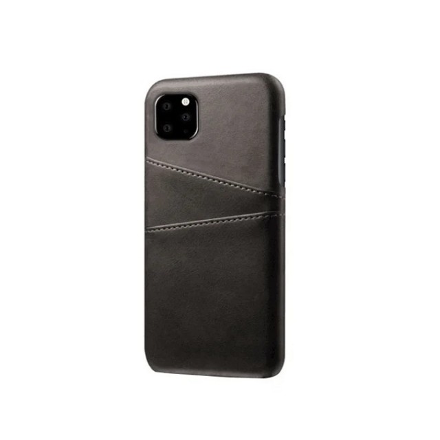 Tech-Flex Deksel plass til kort iPhone 11 Pro Max svart