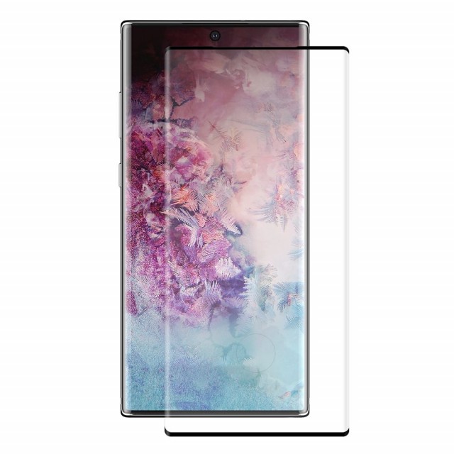 Enkay Hat-Prince Buet herdet Glass skjermbeskytter Galaxy Note 10+ Plus svart kant