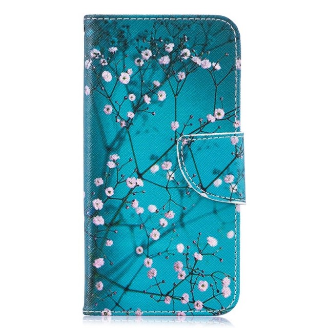 Lommebok deksel for Samsung Galaxy S10e - Rosa blomster