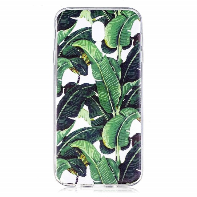 Fashion TPU Deksel Samsung Galaxy J7 - Plants (2017)