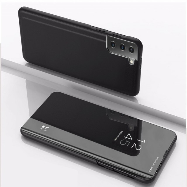 Mirror View Flip deksel Samsung Galaxy S21+ Plus 5G svart