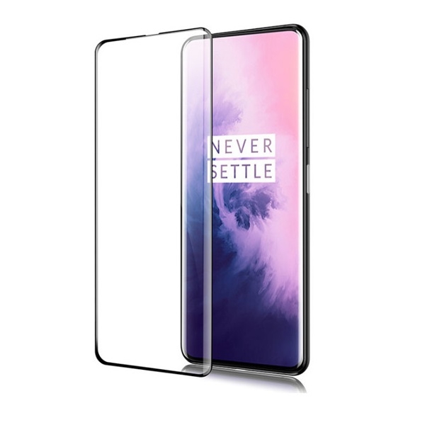 Herdet glass skjermbeskytter OnePlus 8 svart kant