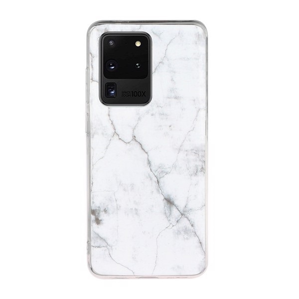 Fashion TPU Deksel Samsung Galaxy S20 Ultra - Marmor