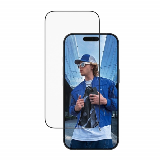 PanzerGlass Skjermbeskytter Ultra-Wide Fit EasyAligner iPhone 17 / 16 Pro 