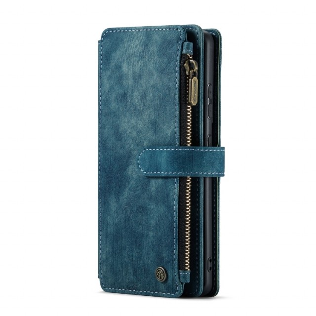CaseMe multifunksjonell Lommebok deksel Samsung Galaxy S20+ plus blå