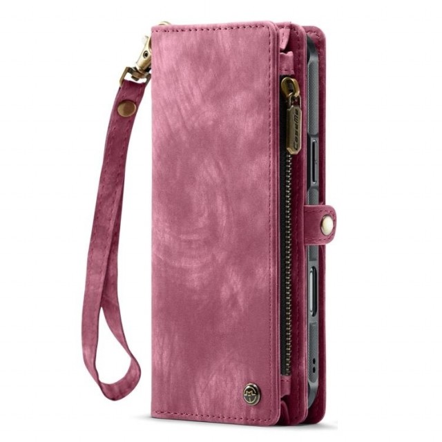 CaseMe 2-i-1 Lommebok deksel iPhone 17 Pro Max rød