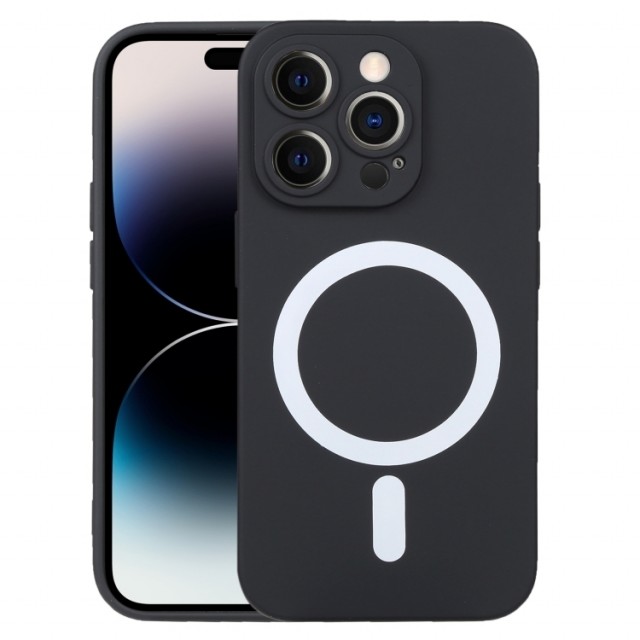 Tech-Flex TPU Deksel for iPhone 13 Pro MagSafe svart
