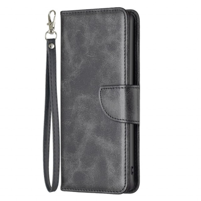 Lommebok deksel for Motorola Moto G62 5G svart