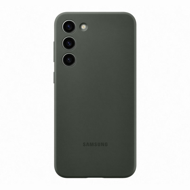 Samsung Galaxy S23+ Silikondeksel - Khaki