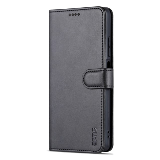 Azns Lommebok deksel for Xiaomi Redmi Note 12 5G svart